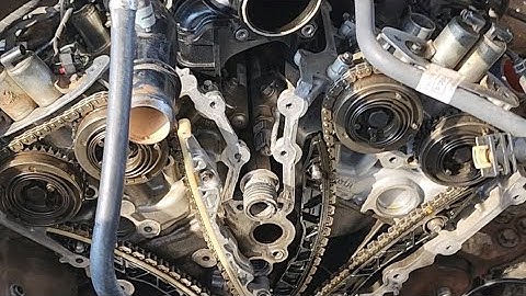 Ford 2.7 Ecoboost timing chain replacement procedure