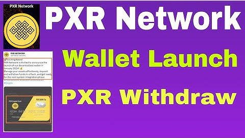 PXR Network New Update।। PXR Network Wallet Launch।। PXR Network Mining App।। By #AHCrypto