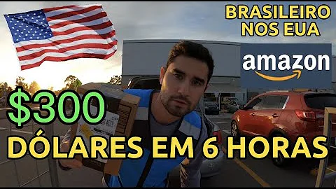 MINHA ROTINA TRABALHANDO PRA AMAZON NOS EUA