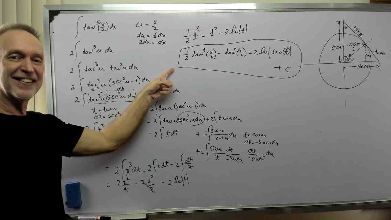 Integral Of Tan 5 x 2 Dx YouTube integral-of-tan-5-x-2-dx-youtube