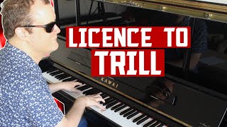 Video thumbnail of "License to Trill! 🍸 James Bond on Piano"