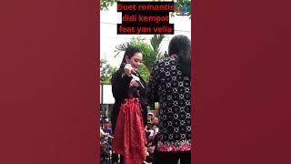 Duet romantis Didi kempot feat istrinya yan velia~bayu langit #sobatambyar