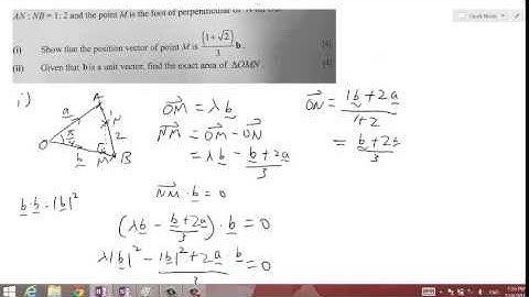 JC H2 Math: Challenging Vectors Question