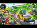 Road Construction Truck Game: Real JCB &amp; Dump Truck city road construction - android gameplay