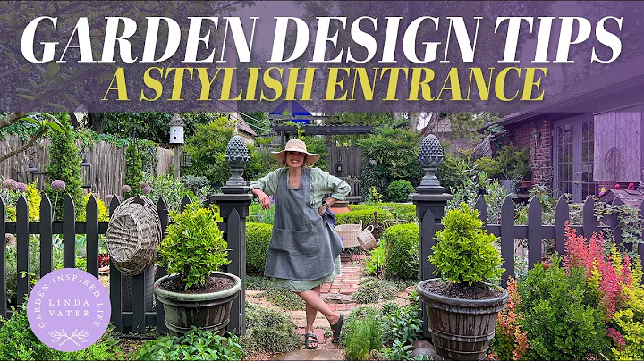 GARDEN DESIGN TIPS: A Stylish Entry Way