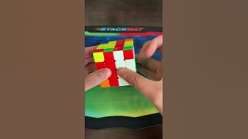 2 4x4 Last 2 Edges Algorithms (algs in desc.) #shorts