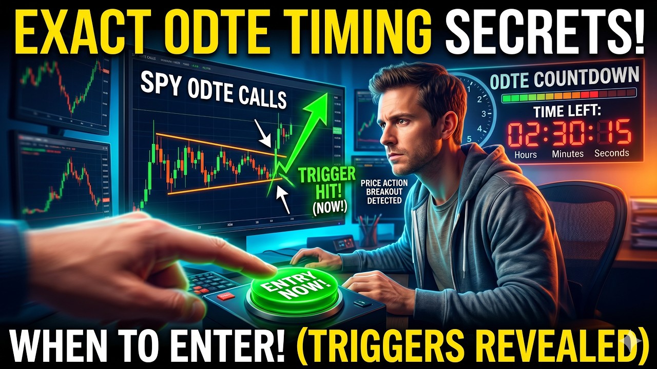 When to Enter 0DTE Options Exact Timing + Price Action Triggers - YouTube