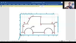 Cara membuat G-code incremental pada praktikum CNC