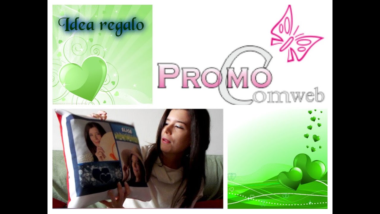 Idea regalo Cuscino con foto per le feste!  promocomweb
