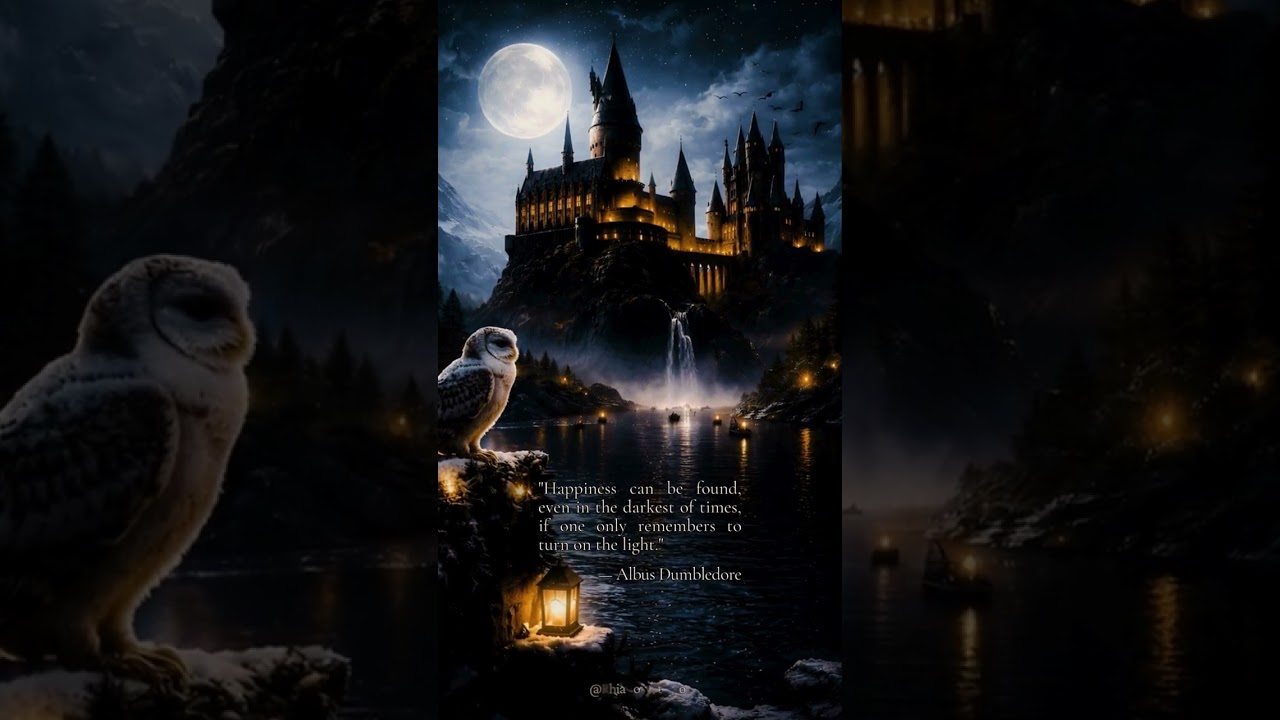Turn on the Light 🕯️ A Magical Night at Hogwarts