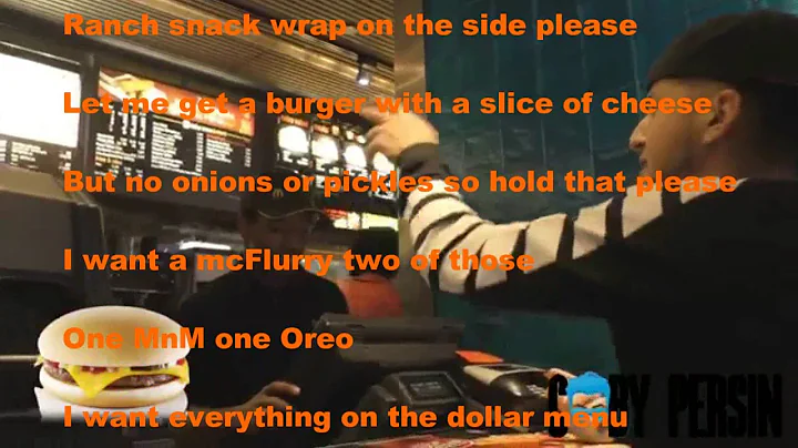 How to Order Mcdonalds Like a Boss (Lyrics)