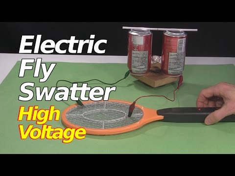 Electric Fly Swatter/Zapper Racket High Voltage Power Supply