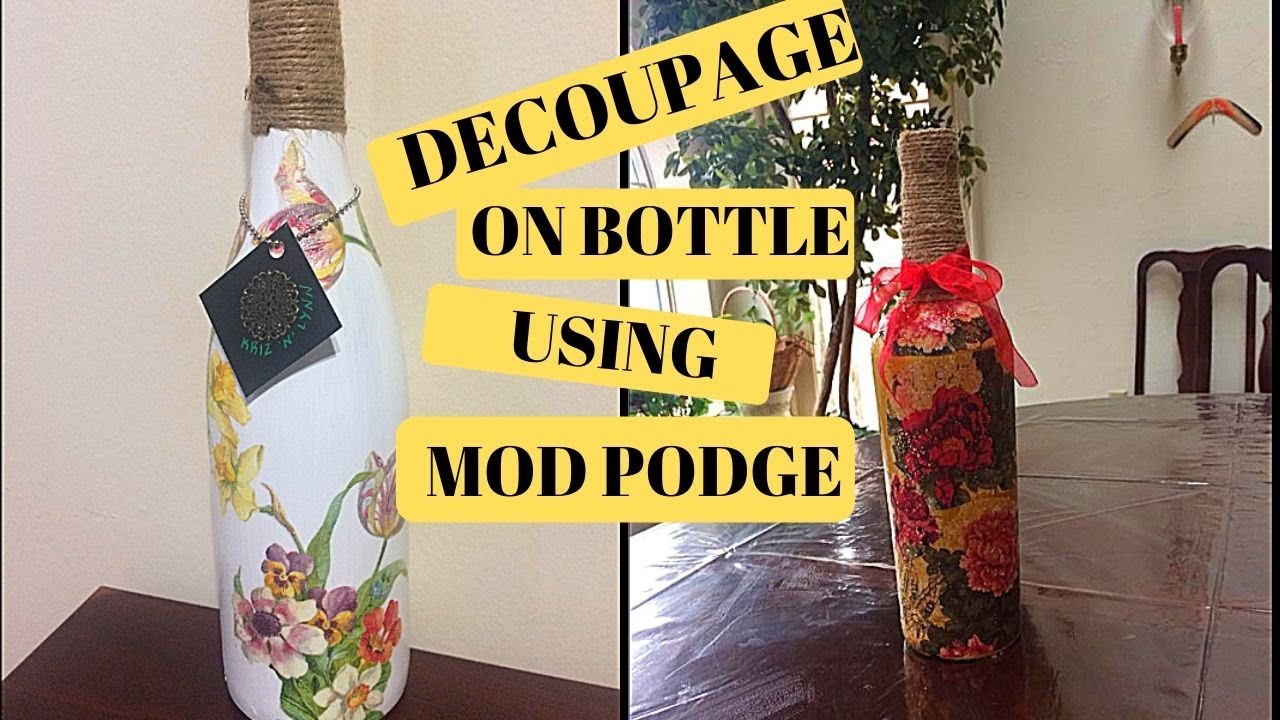 HOW TO MAKE MOD PODGE GLUE AT HOME / D.I.Y: How to make mod podge 