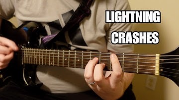 Live - Lightning Crashes (Guitar Lesson)