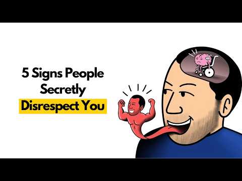 5 Signs People Secretly Disrespect You (Psychology Explains)
