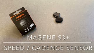 Magene S3+ cheap Chinese speed & cadence sensor | Unboxing + installation video