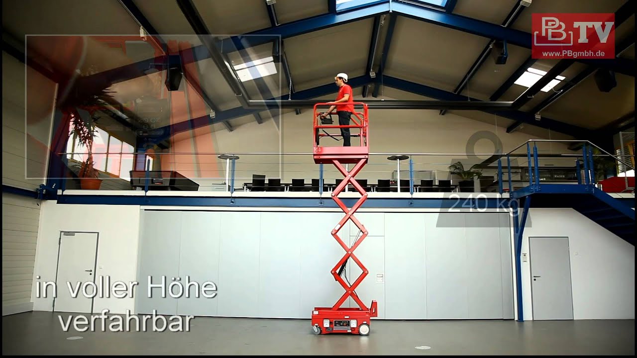 Mini-Scherenbühne PB S06-7EC