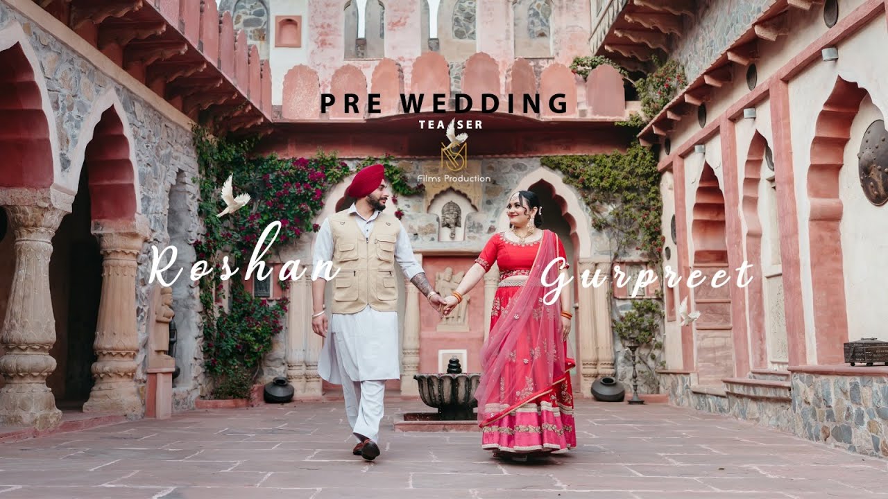 4K |  BEST CINE PRE WEDDING TEASER  | 2026 | ROSHAN & GURPREET | MS FILMS PRODUCTION | INDIA