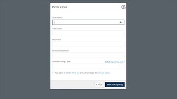 PARENT CANVAS ACCOUNT CREATION