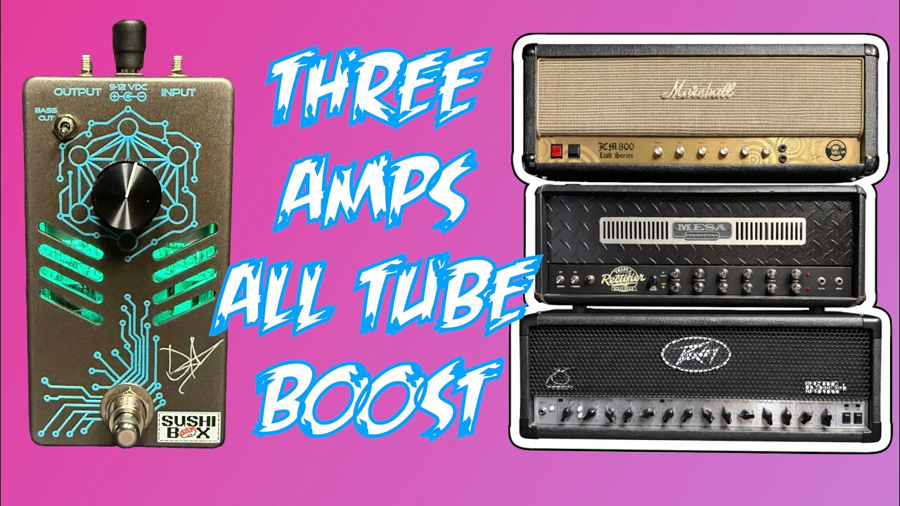 THREE ICONIC AMPS & ONE TUBE BOOST - MORE V2 - METAL - YouTube