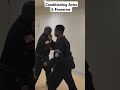 Conditioning Blocks &amp; Strikes #shorts #karate #survival #train #fight #strike #short