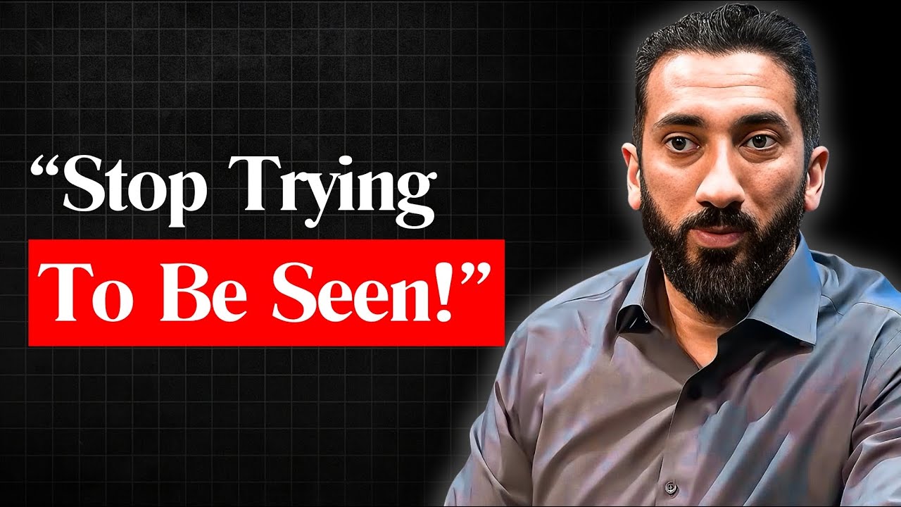 How to Be Loved by Allah Without a Big Life l Nouman Ali Khan