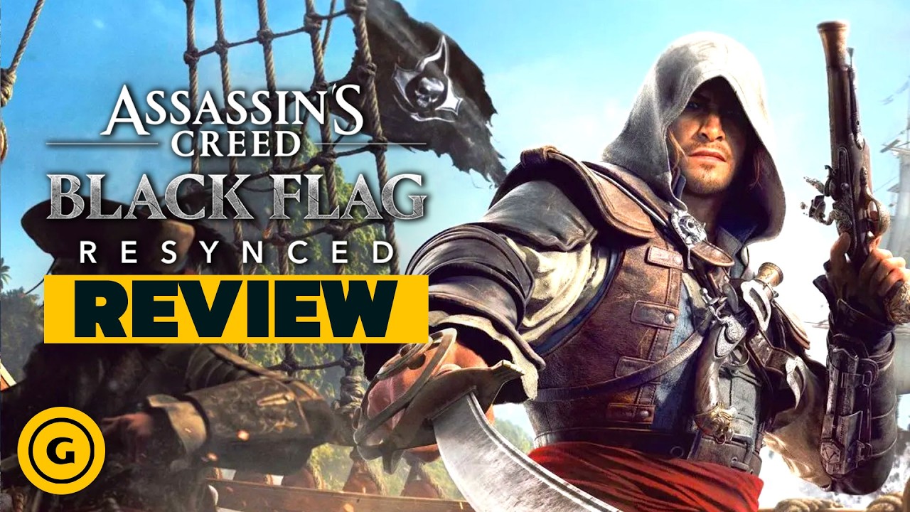 Thumbnail for “Black Flag Resynced Is A Bad Remake Of Peak Assassin's Creed - Review”.