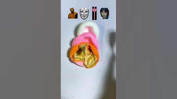 Squid Game Satisfying Color Mixing #squidgame2 #gonggi #satisfying #colormixing