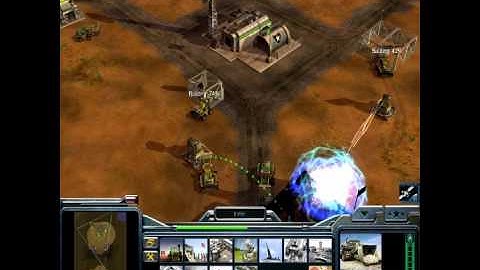 How to beat USA/CHINA hard army in 5 minutes on Command & Conquer Generals Zero Hour