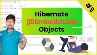 #9.  Embedding Objects | Hibernate Tutorial | hindi