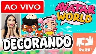 DECORANDO NO AVATAR WORLD | Mary Games está ao vivo!
