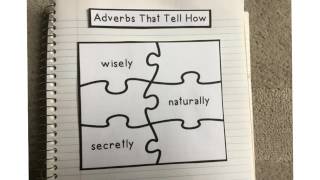 adverb grammar notebook