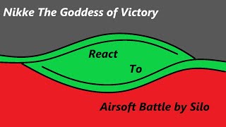 Nikke the goddess of victory react to Airsoft Battle || Gacha Club || Reaction