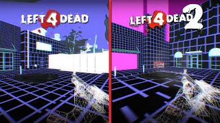 How have L4D1 maps changed in L4D2