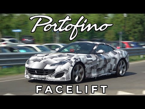 NEW FERRARI PORTOFINO 2021 FACELIFT SPOTTED ON THE ROAD