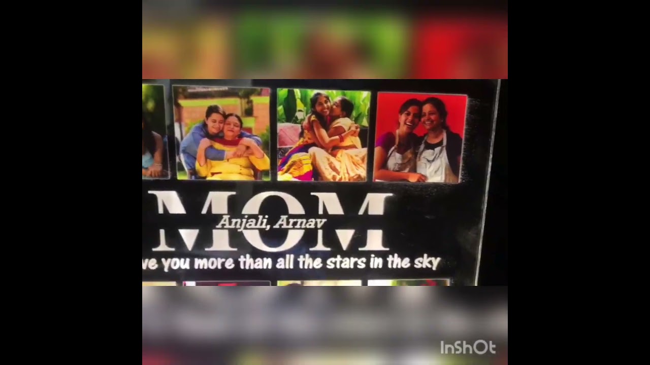 Custom LED Tile Tabletop for Mom