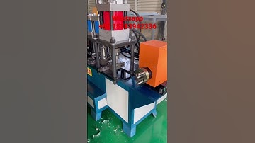 Pipe clamp bending machine, pipe clamp processing machine, pipe clamp production,