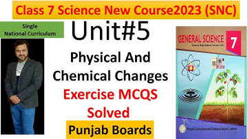 Class7 Science SNC Chapter5 Mcqs Solution||Class7 Science Unit5 objective Questions.Single National