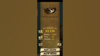 لكل عشاق لعبة temple run الشهيرة شاهد كيف تبدأ اللعبه للمبتدئين