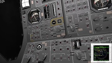 Apollo 9 NASSP 8 Beta - Open Orbiter - Day five - CDH burn 1/2