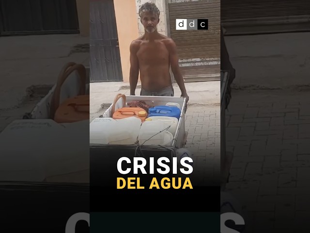Desesperados por la crisis del agua, residentes en La Habana dicen al Gobierno 'que se vaya'