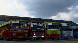 KSRTC vs PRIVATE BUS Euro Truck Simulator 2Multiplayer  Kerala Bus Mod Malayalam  Live stream ets2