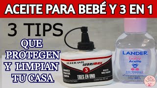 ⛔ ACEITE 3 EN 1 Y ACEITE PARA BEBÉ le darán UN TOQUE HERMOSO A TU CASA !!!