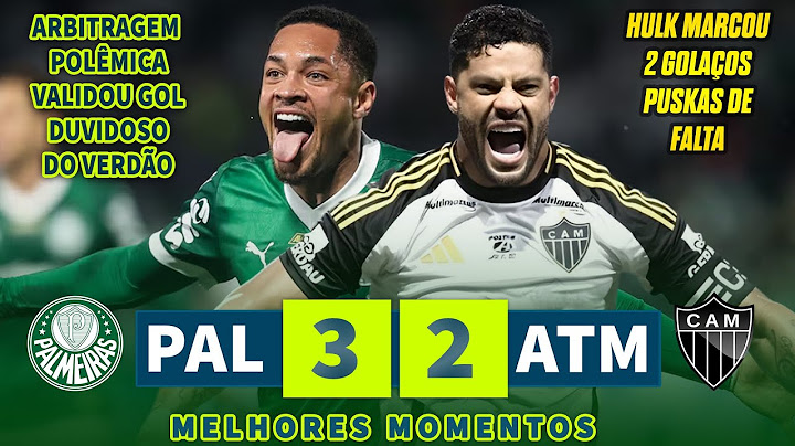 VITOR ROQUE DECIDIU PRO VERDÃO | Palmeiras x Atlético Mg | Melhores Momentos | Brasileirão 2025