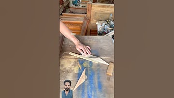 Kĩ thuật cắt góc gỗ thông minh | #diy #tools#tips #woodworking