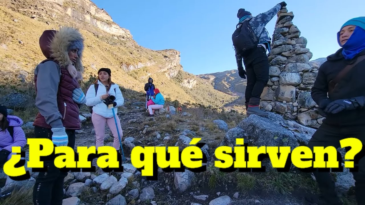 Nos encontramos con un montículo de piedras. Acá te contamos para qué sirven.