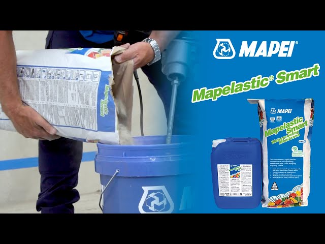 MAPEI | Landscaping System | Mapelastic Smart Tutorial class=