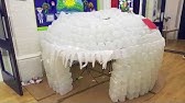 How to make a Cardboard Igloo Cubbyhouse for kids - YouTube