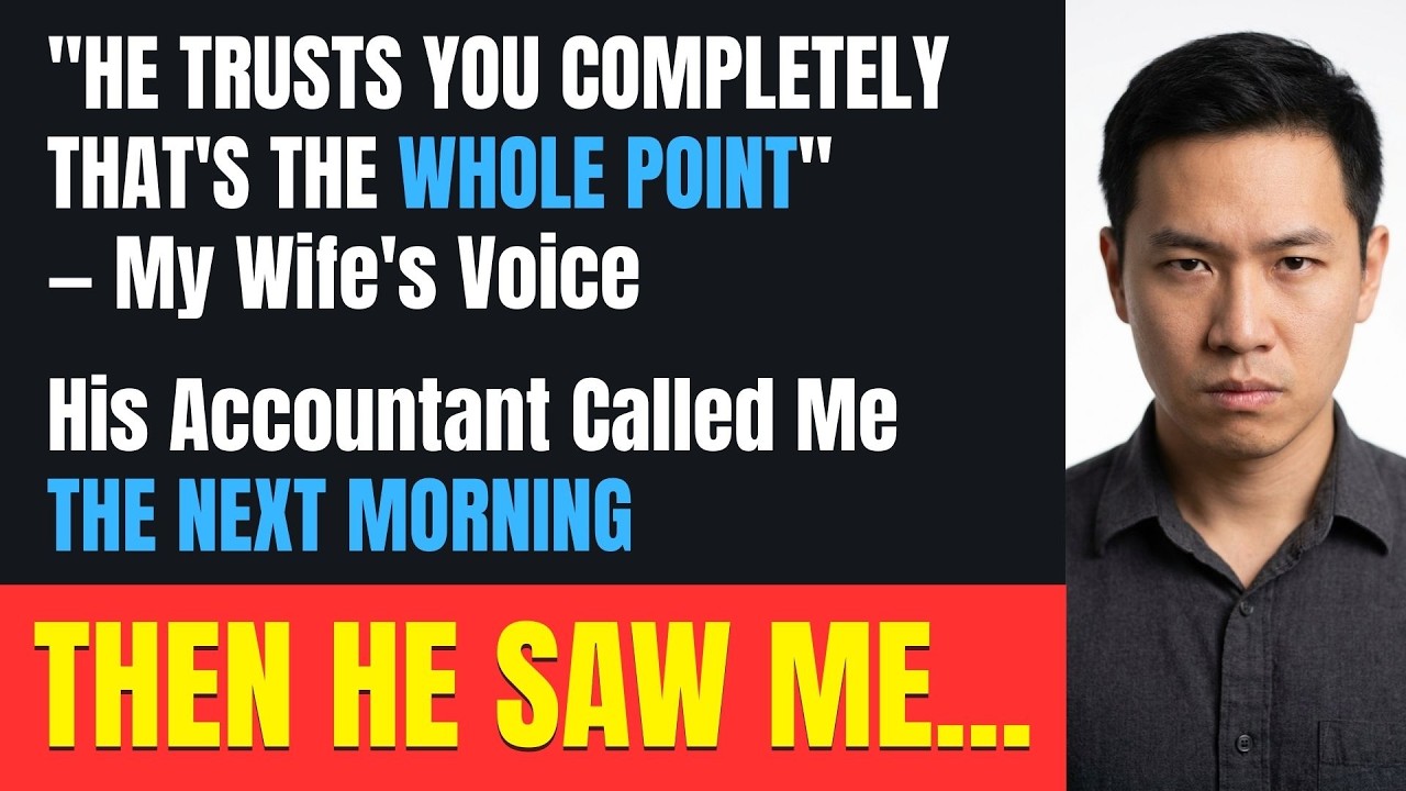 My Boss Took My Wife—Until His Own Accountant Handed Me Everything