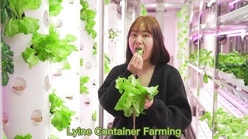 1 Acre of Farmland in a Single Shipping Container? See Lyine